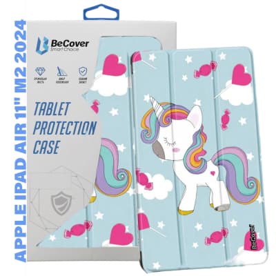 Чохол до планшета BeCover Smart Case Apple iPad Air 11" M2/M3 (2024/2025) Unicorn (711610)