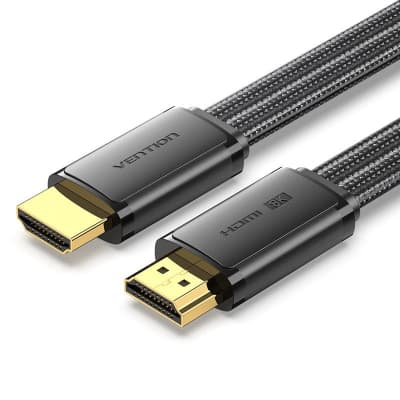 Кабель мультимедійний HDMI M to HDMI M 2.0m V2.1 8K60Hz flat VENTION (ALKBH)