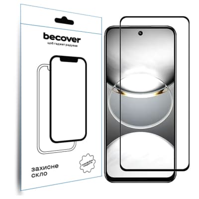 Скло захисне BeCover Tecno Spark 30 (KL6) Black (712500)