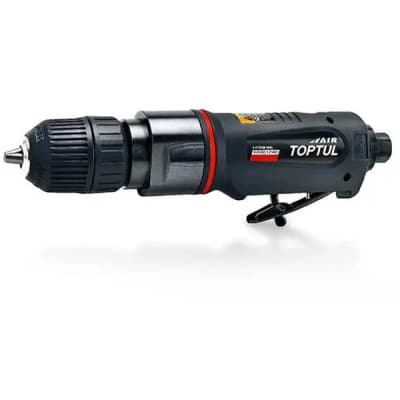 Дриль Toptul пневматична реверсивна 3/8", 4000об/хв; самозатискний патрон (KAQC1240)