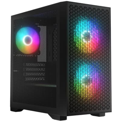 Корпус для ПК Logic concept DART PRO ARGB MINI BLACK (AM-DART-PRO-ARGB-10)