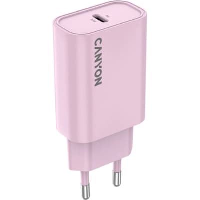Зарядний пристрій Canyon 30CL OnCharge USB-C PD30W Pink (CNE-CHA30CLPK)