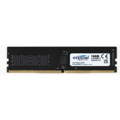 Модуль пам'яті для комп'ютера DDR5 16GB 6400 MHz Micron (CT16G64C52CU5)