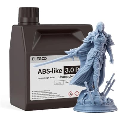 Фотополімерна смола ELEGOO Resin, ABS-like 3.0 pro 2кг, grey (50.103.0231)