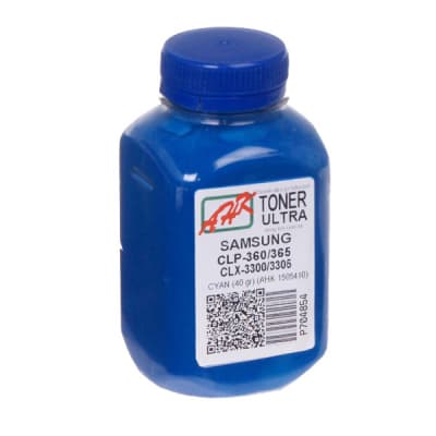 Тонер AHK SAMSUNG CLP-360/365/CLX3300/3305 Cyan (1505410)