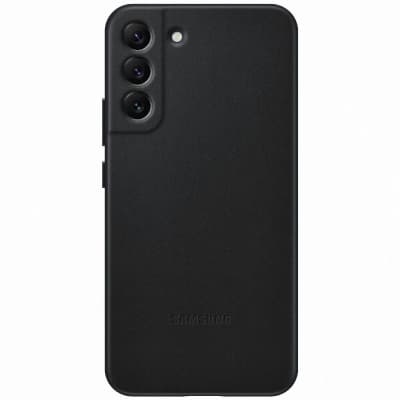 Чохол до мобільного телефона Samsung Leather Cover Galaxy S22 Plus Black (EF-VS906LBEGRU)