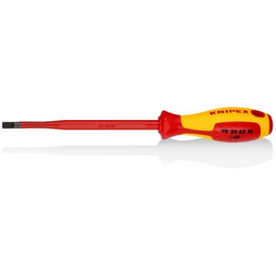 Викрутка KNIPEX для гвинтів з шліцьовими головками (98 20 65 SL)