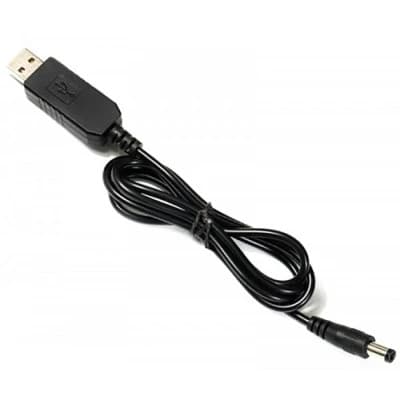 Кабель живлення USB to DC 5.5x2.1mm 9V 1.0m Value (S1015)