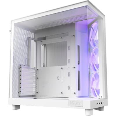 Корпус для ПК NZXT H6 Flow RGB All White (CC-H61FW-R1)