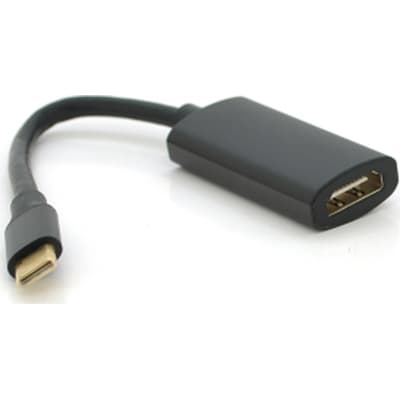 Перехідник USB-C to HDMI F 0.15m black-gray Voltronic (YT-Type-C(M)/HDMI(F)-15cm)
