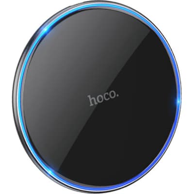 Зарядний пристрій HOCO HOCO CW6 Pro Easy 15W charging wireless fast charger Black (6931474755032)