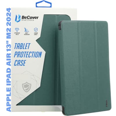 Чохол до планшета BeCover Smart Case Apple iPad Air 13" M2/M3 (2024/2025) Dark Green (711613)