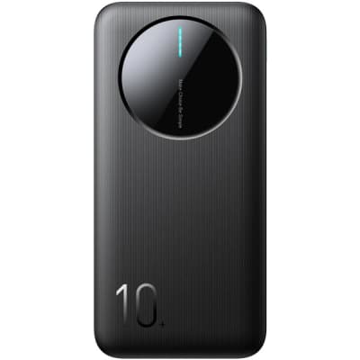 Батарея універсальна JOYROOM 10000mAh 12W 2*USB-A, USB-C In/Out, Black (JR-PBF12 / 6956116713256)