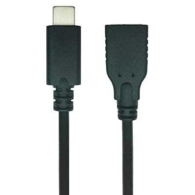 Перехідник OTG USB 2.0 AF to USB-C 0.1m REAL-EL (EL123500017)