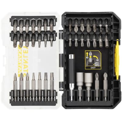 Набір біт Stanley FatMax, Phillips, Pozidriv, Torx, 2x Ph, L 25, 50 мм, 10 шт, кейс (STA88560)