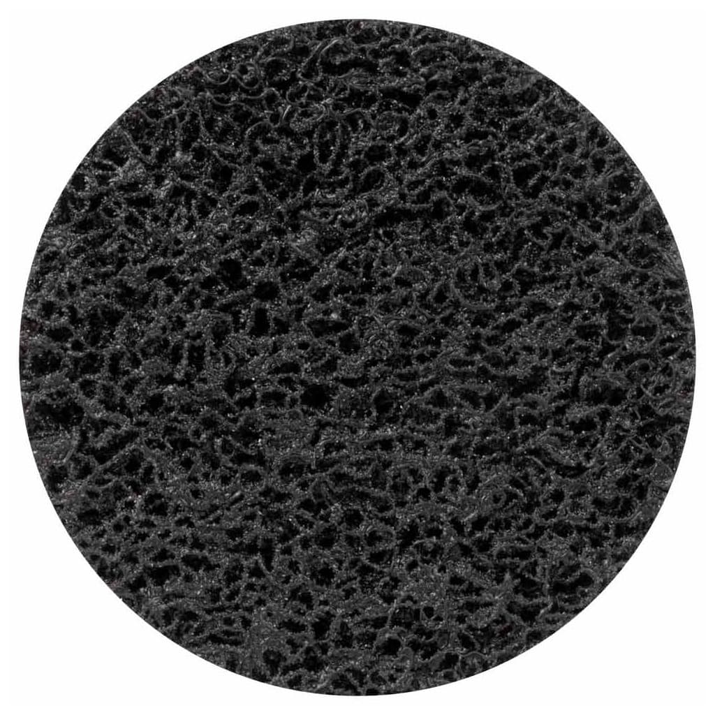 Круг зачистний Sigma з нетканого абразиву (корал) 125мм на липучці чорний м'який (9176261)