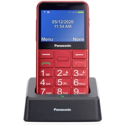 Мобільний телефон Panasonic KX-TU155 Red (KX-TU155EXRN)