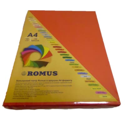 Папір Romus A4 160 г/м2 100c, red coral (R50225)