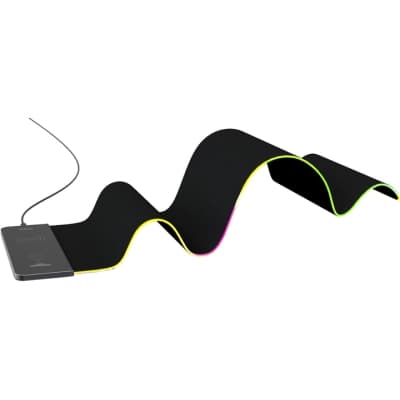 Килимок для мишки Vertux RaftPad-Qi з бездротовою зарядкою 15 Вт Black (raftpad-qi.black)