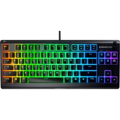 Клавіатура SteelSeries Apex 3 TKL UA USB Black (64831)