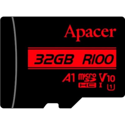 Карта пам'яті Apacer 32GB microSD class 10 UHS-I V10 A1 (AP32GMCSH10UB-RA)