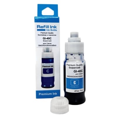 Чорнило Premium Quality Canon GI-40C 70ml Cyan (70264916)