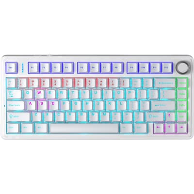 Клавіатура Aula F75 KRGD Red USB UA White (6948391203225)