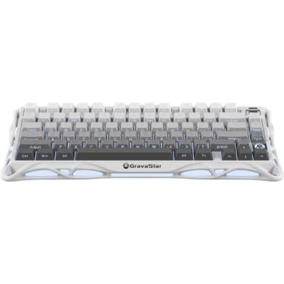 Клавіатура GravaStar Mercury K1 TKL Wireless/Bluetooth/USB UA White (GSK1_GWHT)