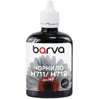 Чорнило Barva HP 711/712 100ml BK, pigment (H711-853)