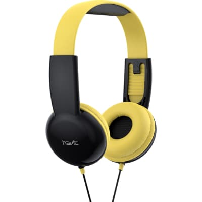 Навушники Havit HV-H211d Yellow/Black (HV-H211d)