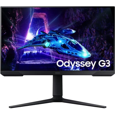 Монiтор Samsung 24" Odyssey G3 LS24DG300 (LS24DG300EIXUA) VA Black 180Hz