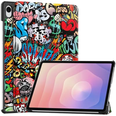 Чохол до планшета BeCover Smart Case Samsung Galaxy Tab S11 (SM-X730/X736) 11.0" Graffiti (714655)