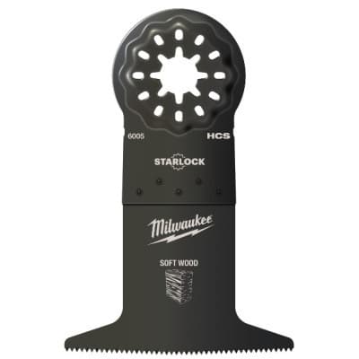 Полотно Milwaukee STARLOCK для реноватора, 65 x 42мм, деревина (48906005)