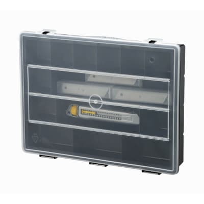 Ніж монтажний Stanley Interlock 165 мм, + 50 лез 18мм, кейс (STHT10018-9)