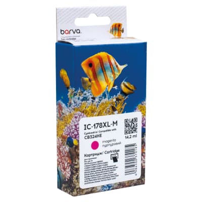 Картридж Barva HP 178XL (CB319HE/CB324HE) 950c, Magenta (IC-178XL-M)