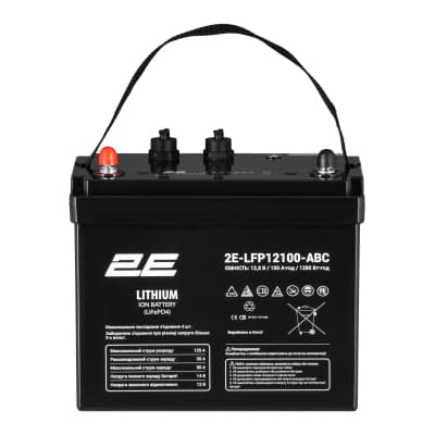 Батарея LiFePo4 2E 12V-100Ah, ABC 4S (2E-LFP12100-ABC)