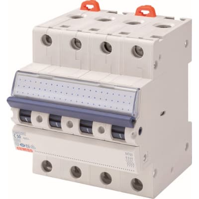 Автоматичний вимикач GEWISS 4-п. 50A 6kA С (GW92092)
