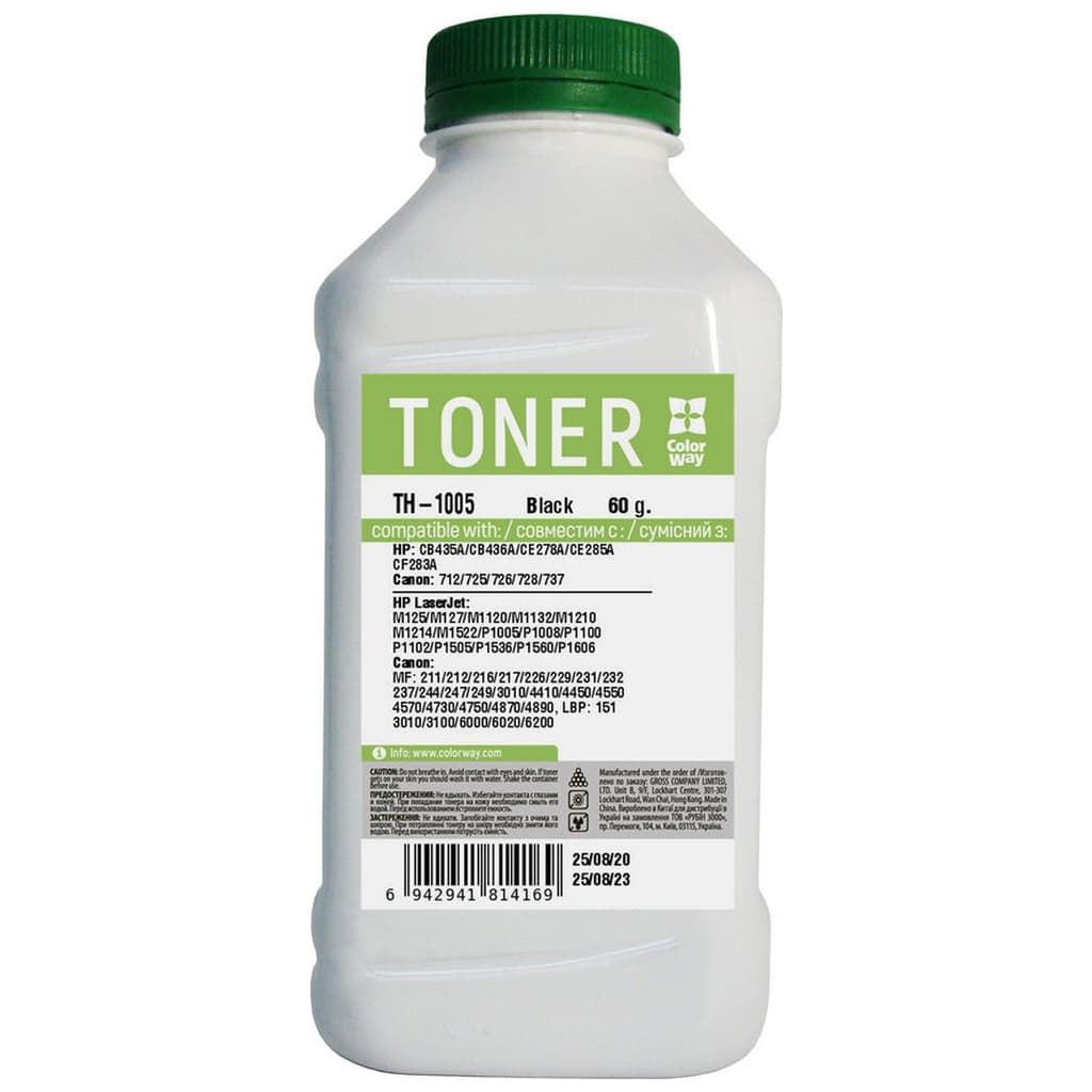 Тонер HP LJ P1005/1006 (CB435A) ColorWay (TH-1005)