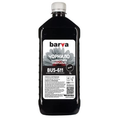Чорнило Barva BROTHER Universal-5 1л BLACK (BU5-611)
