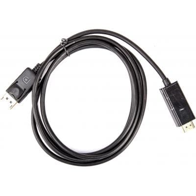 Кабель мультимедійний DisplayPort M to HDMI M 1.8m Charmount (30018)