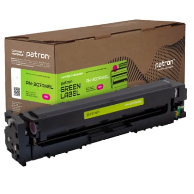 Картридж Patron HP 207A (W2213A) Green Label, magenta (PN-207AMGL)