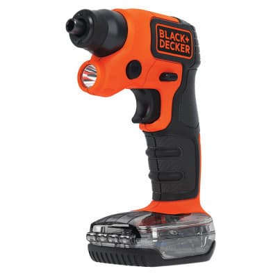 Викрутка акумуляторна Black&Decker 3.6 Li-Ion, 180 об/хв, реверс, підсвічування, 0.4 кг (BDCSFS30C)
