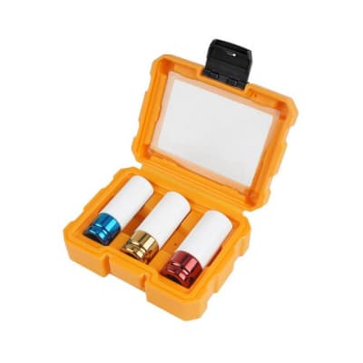 Набір торцевих головок Tolsen ПРОФІ ударних торцевих 17-19-21 мм ПРОФІ (15510)