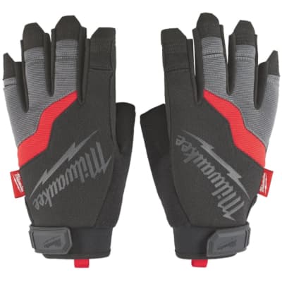 Захисні рукавиці Milwaukee безпалі, S/7 (4932479728)