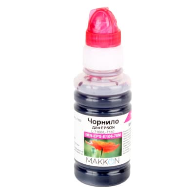 Чорнило Makkon для Epson EcoTank L-7160/L-7180 70 мл magenta (IMN-EPS-E106-70M)