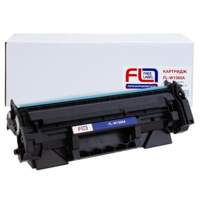 Картридж FREE Label HP 136A (W1360A) без чипа (FL-W1360A)