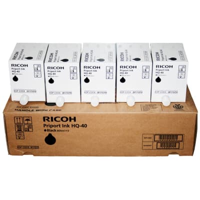 Чорнило Ricoh HQ40 BLACK*5pack (817225)