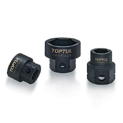 Торцева головка Toptul ударна низькопрофільна з 6-гр. хвостовиком 1/2" (KABR1619)