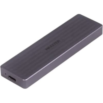 Кишеня зовнішня Maxxter M.2 NVMe & SATA SSD to USB-C 10Gbps black (EHDE-2280D-01)