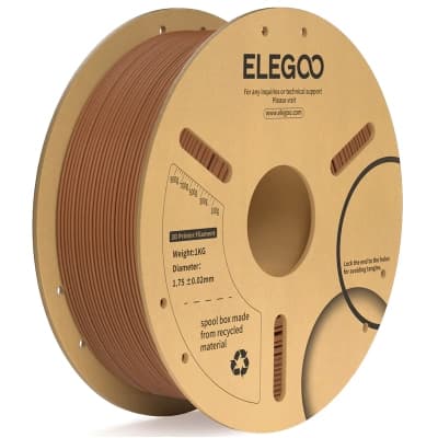 Пластик для 3D-принтера ELEGOO PLA Plus 1кг, 1.75мм, brown (50.203.0310)